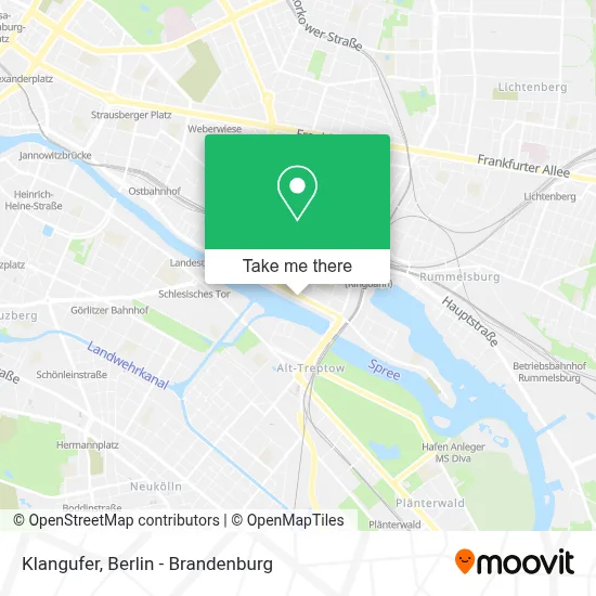 Klangufer map