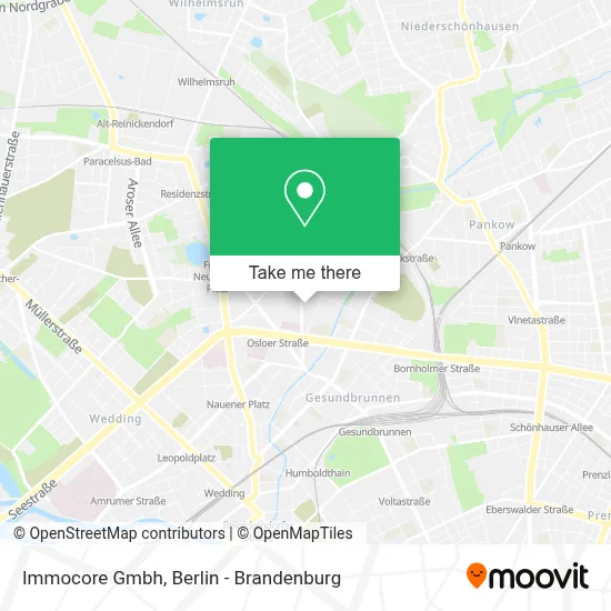 Immocore Gmbh map