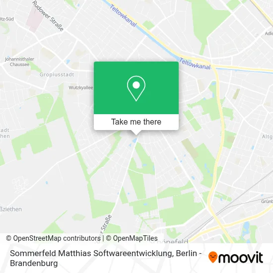 Sommerfeld Matthias Softwareentwicklung map