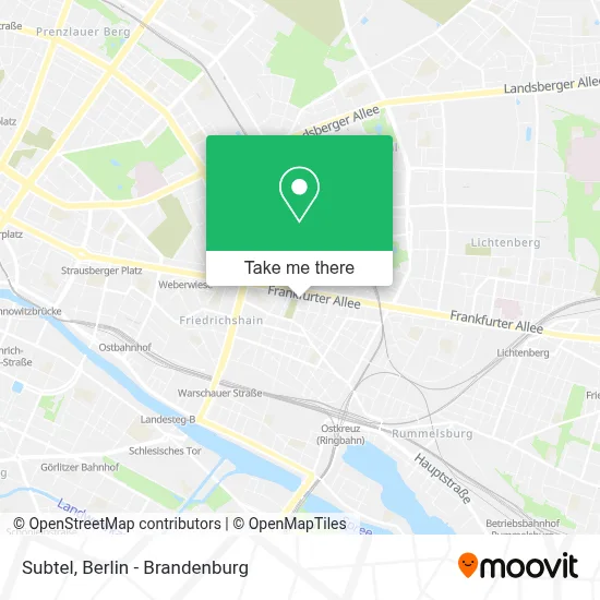 Subtel map