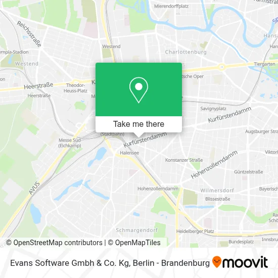 Evans Software Gmbh & Co. Kg map