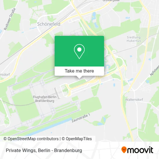 Private Wings map