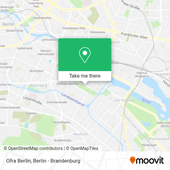 Ofra Berlin map