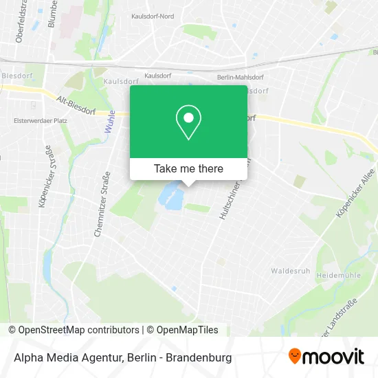 Alpha Media Agentur map
