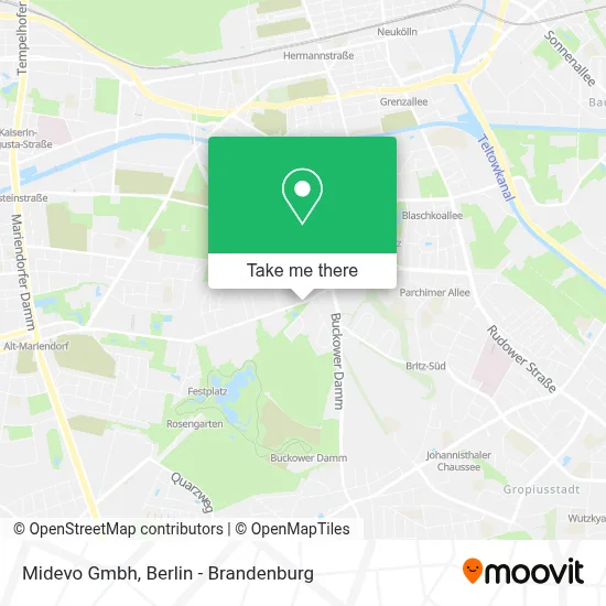 Midevo Gmbh map