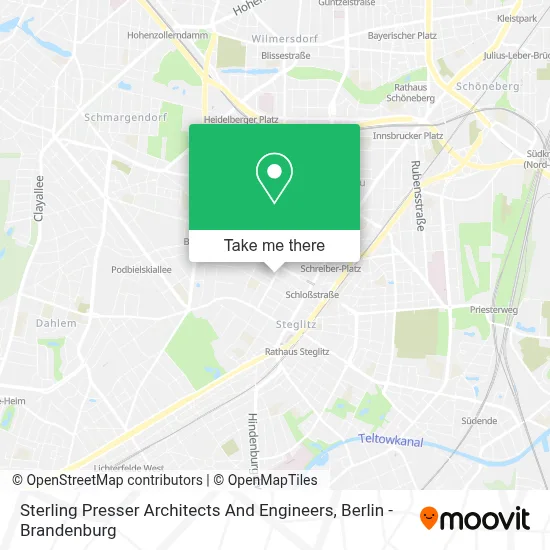 Sterling Presser Architects And Engineers map
