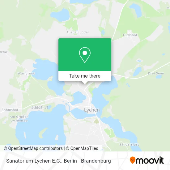 Sanatorium Lychen E.G. map