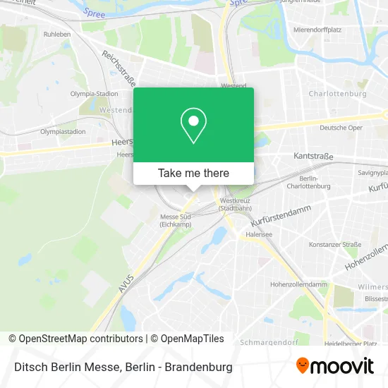 Ditsch Berlin Messe map