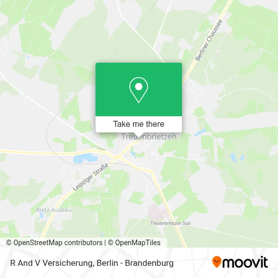 R And V Versicherung map