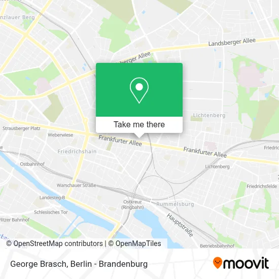 George Brasch map