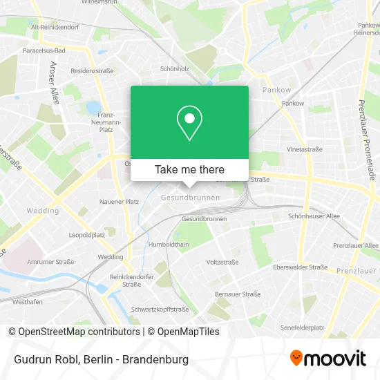 Gudrun Robl map