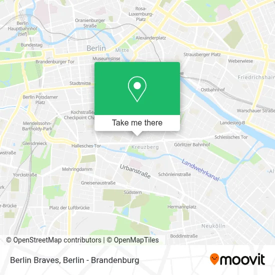 Berlin Braves map