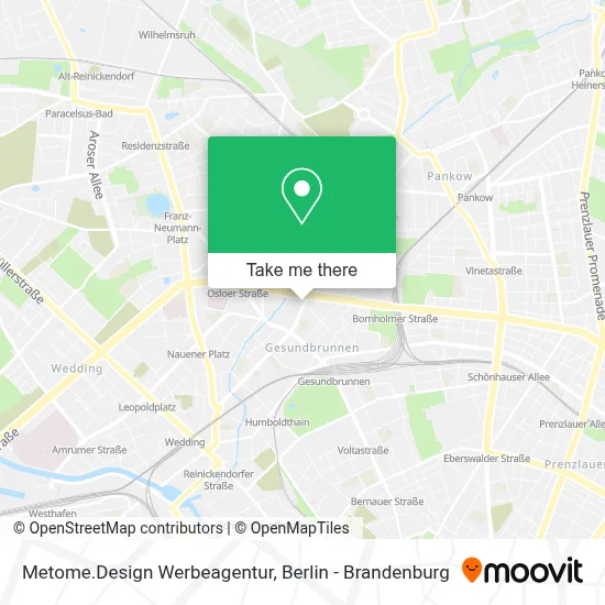 Metome.Design Werbeagentur map