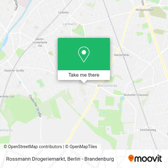 Rossmann Drogeriemarkt map