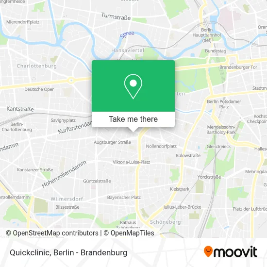 Quickclinic map