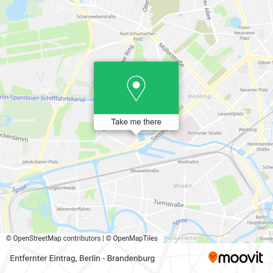 Entfernter Eintrag map