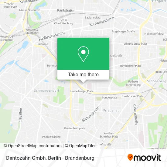 Dentozahn Gmbh map