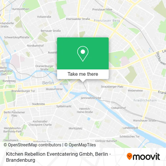 Kitchen Rebellion Eventcatering Gmbh map