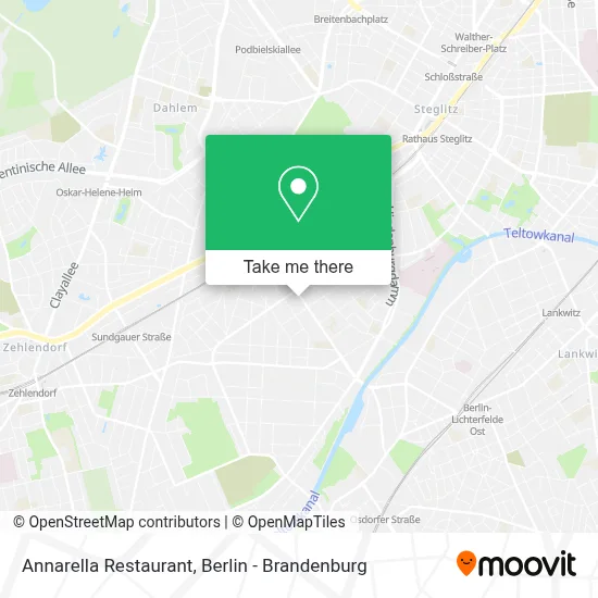 Annarella Restaurant map