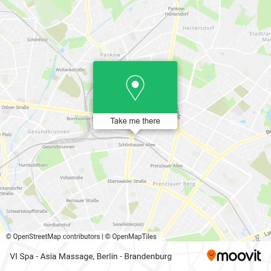 VI Spa - Asia Massage map