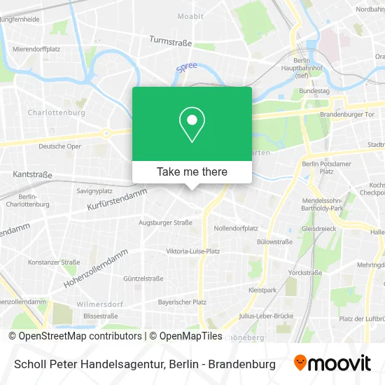 Scholl Peter Handelsagentur map