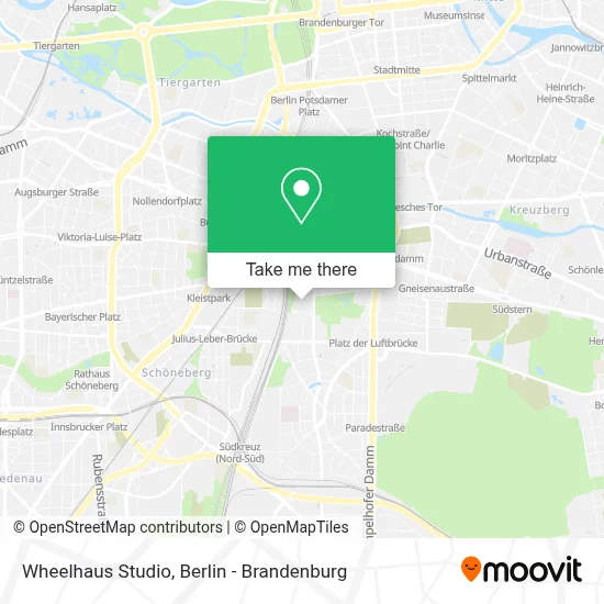 Wheelhaus Studio map