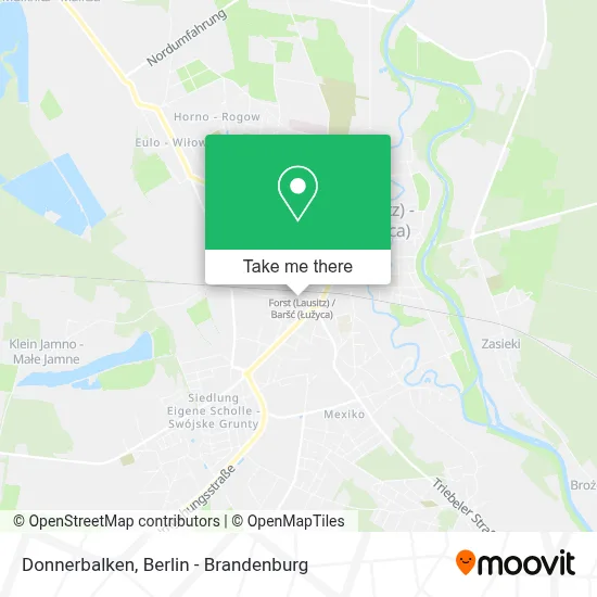 Donnerbalken map