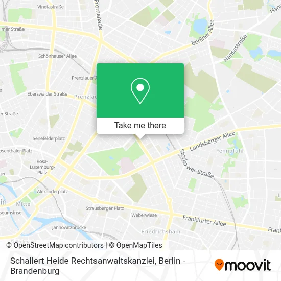 Schallert Heide Rechtsanwaltskanzlei map