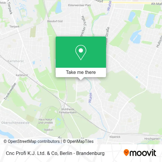 Cnc Profi K.J. Ltd. & Co map