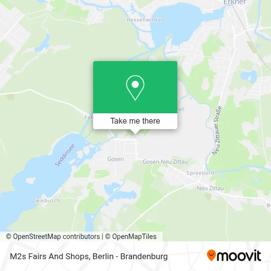 M2s Fairs And Shops map