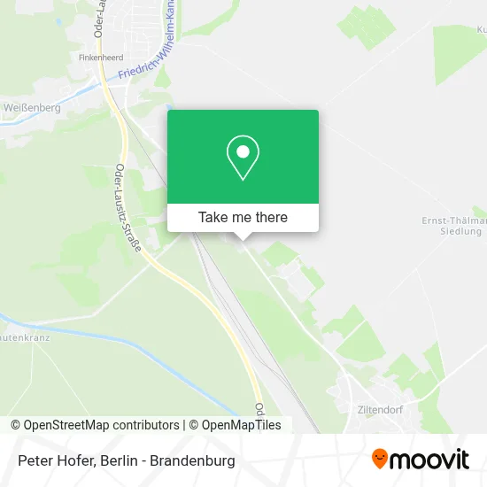 Peter Hofer map