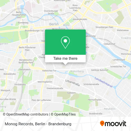 Monog Records map
