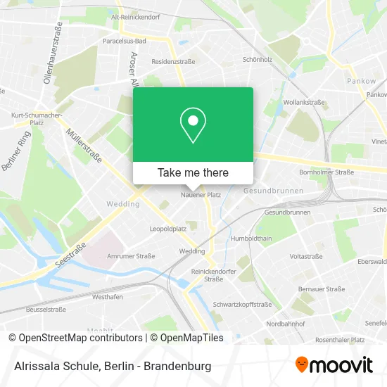 Alrissala Schule map