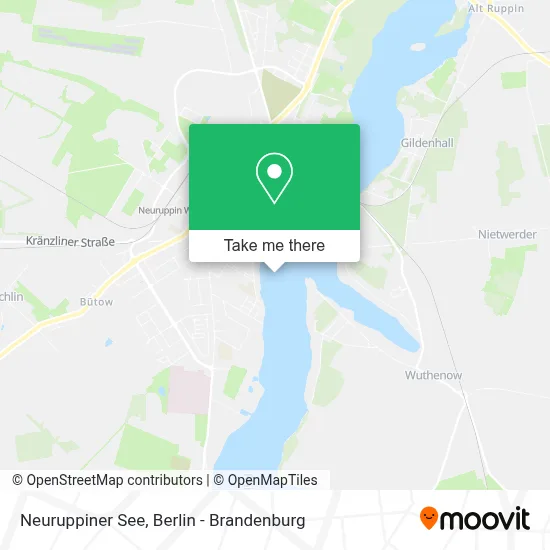 Neuruppiner See map