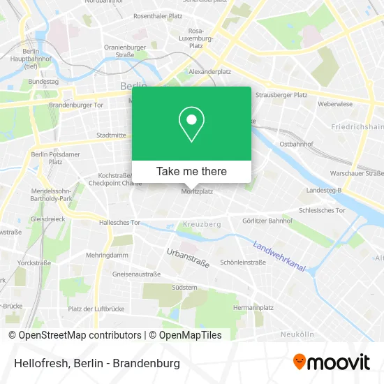Hellofresh map