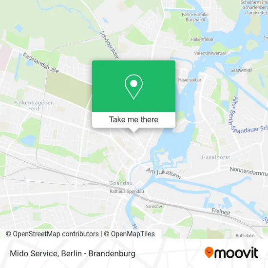 Mido Service map