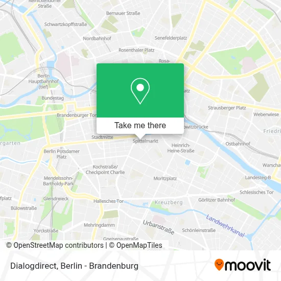 Dialogdirect map