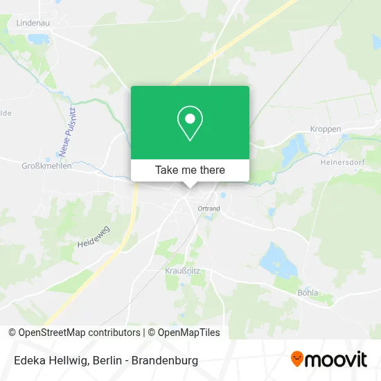 Edeka Hellwig map