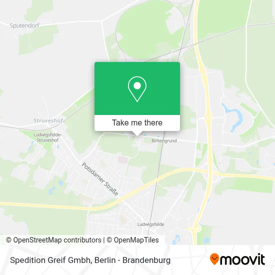 Spedition Greif Gmbh map
