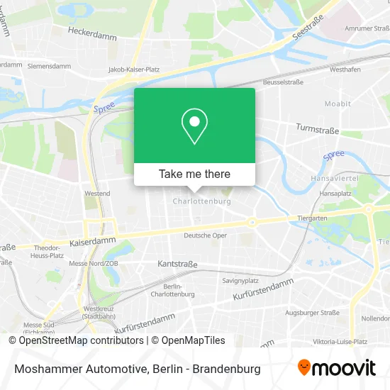 Moshammer Automotive map