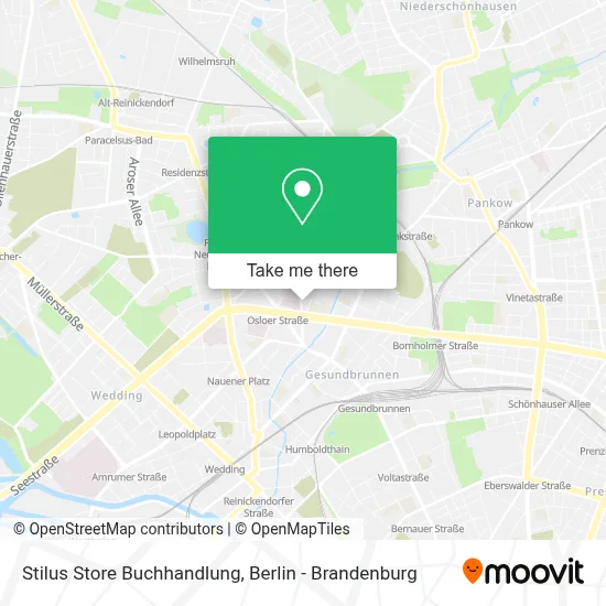Stilus Store Buchhandlung map