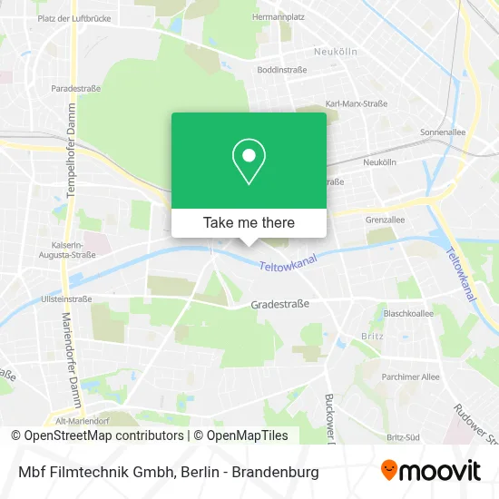 Mbf Filmtechnik Gmbh map