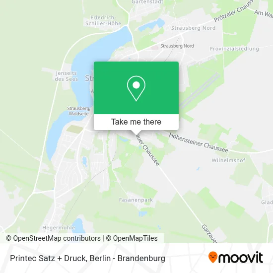 Printec Satz + Druck map