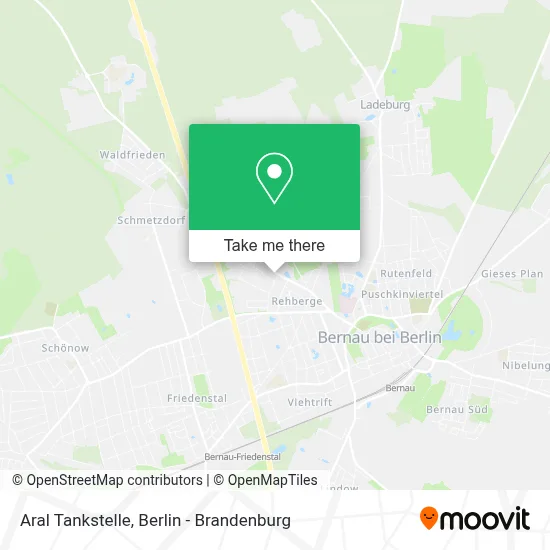 Aral Tankstelle map
