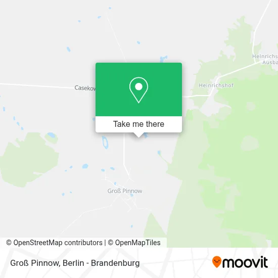 Groß Pinnow map
