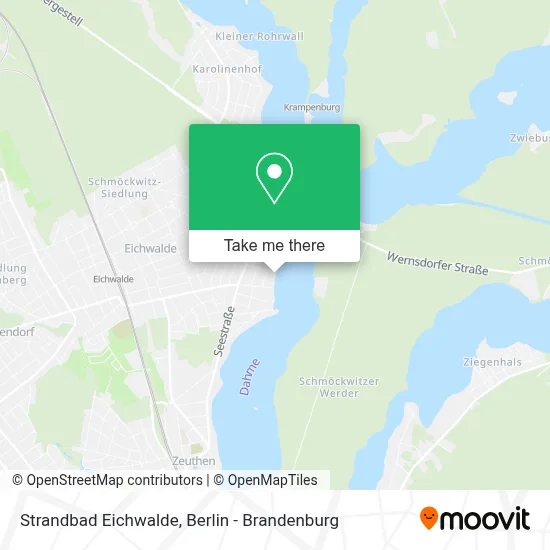 Strandbad Eichwalde map