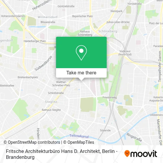 Fritsche Architekturbüro Hans D. Architekt map
