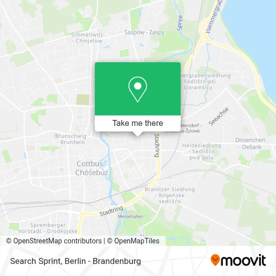 Search Sprint map