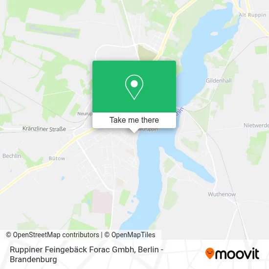 Ruppiner Feingebäck Forac Gmbh map