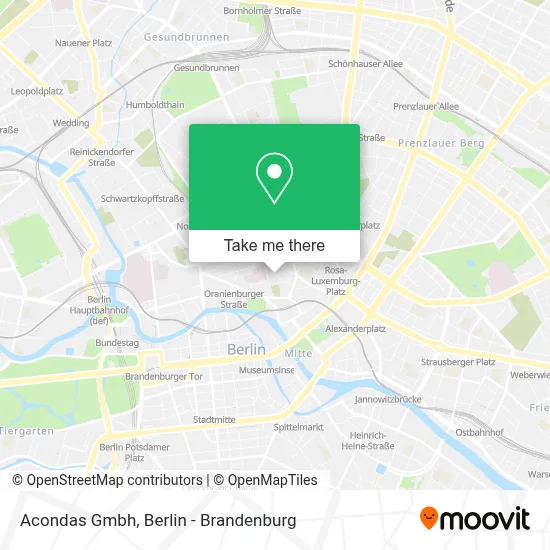 Acondas Gmbh map